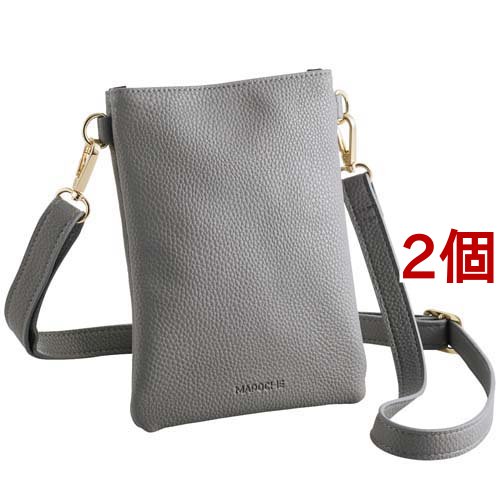 エレコム スマホショルダー ポーチ 斜めがけ レザー マグネット ダスティブラック(2個セット)[その他] 5,777円