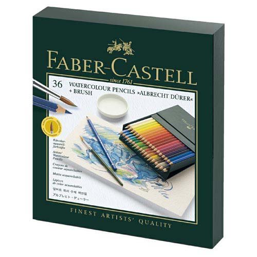 ファーバーカステル アルブレヒト・デューラー水彩色鉛筆 36色 (スタジオボックス)(1個)[筆記具]