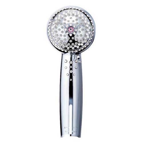 Toshin Angel Air ピンク クリスタル マイクロバブルシャワーヘッド TH-037-P(1台)[風呂・洗面用品 その他]の通販は