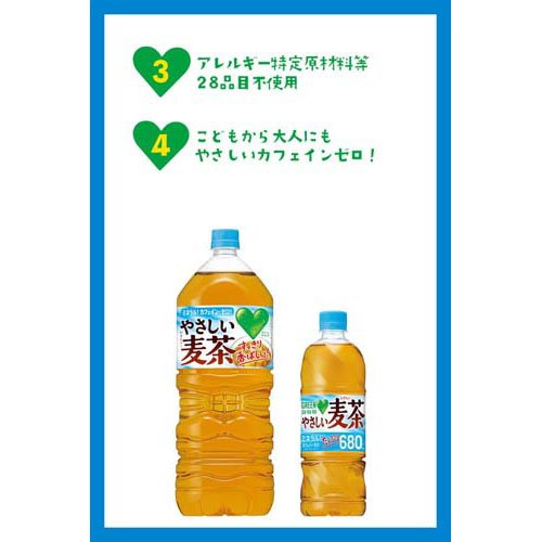 GREEN DA・KA・RA(グリーンダカラ) やさしい麦茶(2L×9本