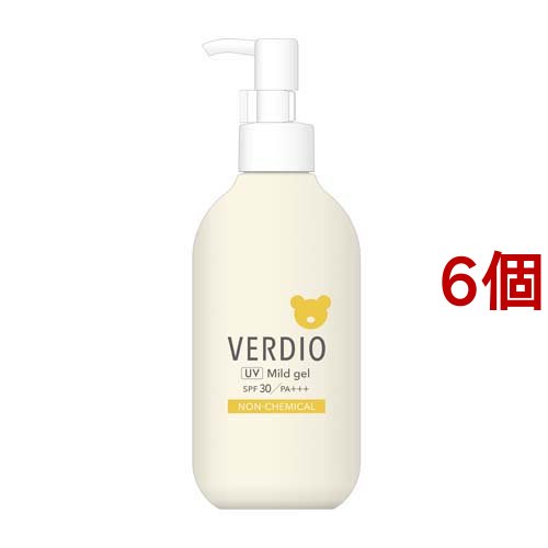 ベルディオ UVマイルドジェルN(220g*6個セット)[UV 日焼け止め SPF25〜50]