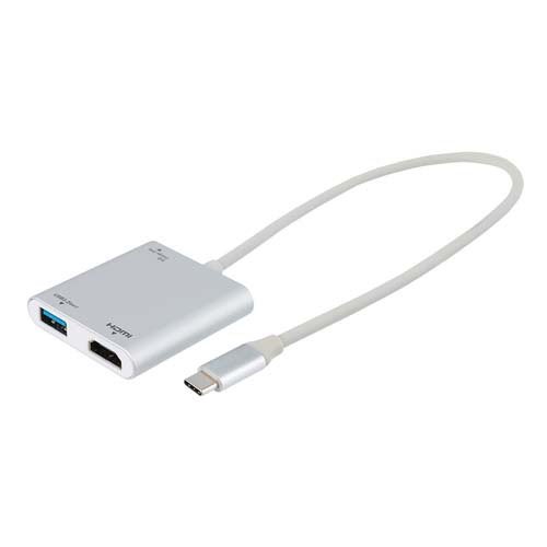 Digio2 USB Type-C ドッキングステーション PD対応 UD-C03SL(1個)[情報家電　その他]