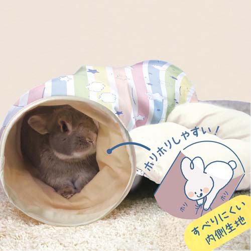 うさちゃんのぐぅぐぅぴょんネル(6セット)[小動物雑貨・ケアグッズ]_3