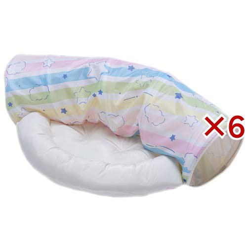 うさちゃんのぐぅぐぅぴょんネル(6セット)[小動物雑貨・ケアグッズ]
