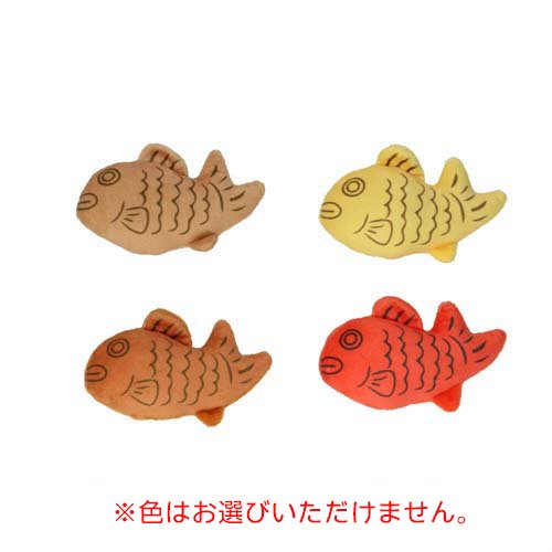 ペットおもちゃ タイ焼き プープートイ(36セット)[犬のおもちゃ・しつけ]_1