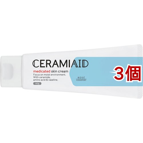 セラミエイド 薬用スキンクリーム ミニ(40g*3個セット)[低刺激・敏感肌用クリーム]