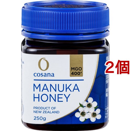 コサナ マヌカハニー MGO400+(250g*2個セット)[その他 ミネラルサプリメント]