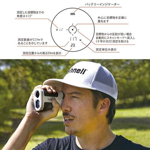 Bushnell かん木フランネル ライトスピードエッジ DG850SBL(1個入)[知らせ家電 余分の物]