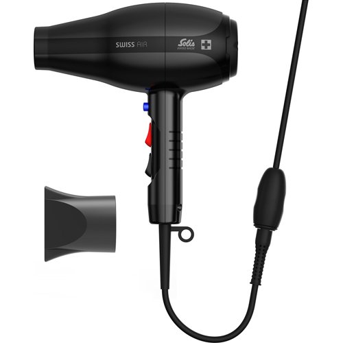 Solis ヘアドライヤー 黒 ソリス スイスパーフェクション ドライヤー | ソリスジャパン