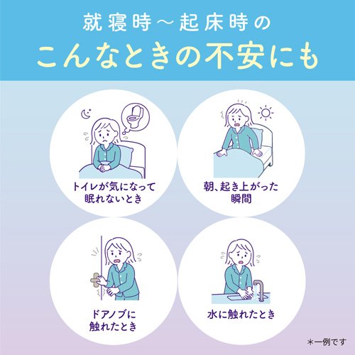 ナチュラ 夜つけて朝あんしん 吸水パッド 29cm 130cc(16枚入)[尿漏れ