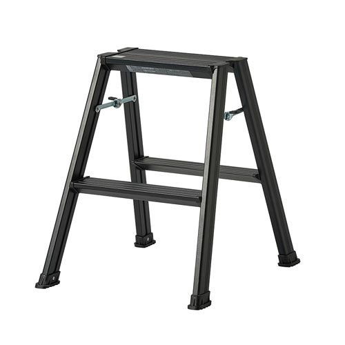 天馬 アルミ踏み台 2段 軽量 ブラック(1台)[DIY その他] 6,347円