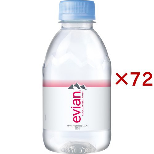 伊藤園 evian(エビアン) ミネラルウォーター(24本入×3セット(1本220ml))[海外ミネラルウォーター]