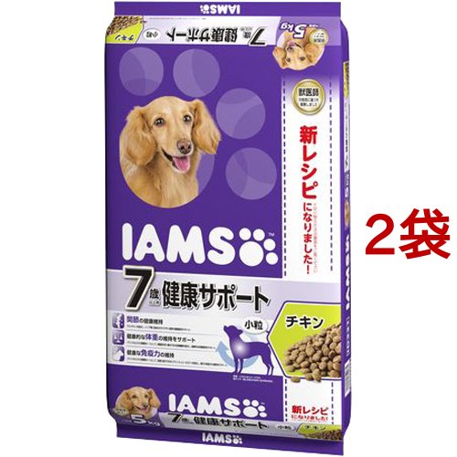 アイムス ７歳以上用 健康サポート チキン 小粒(5kg*2コセット)[ドッグフード(ドライフード)]