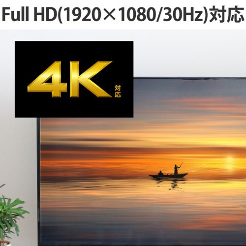 エレコム 変換アダプタ HDMIキャプチャユニット 小型 ブラック(1個)[情報家電　その他]_4