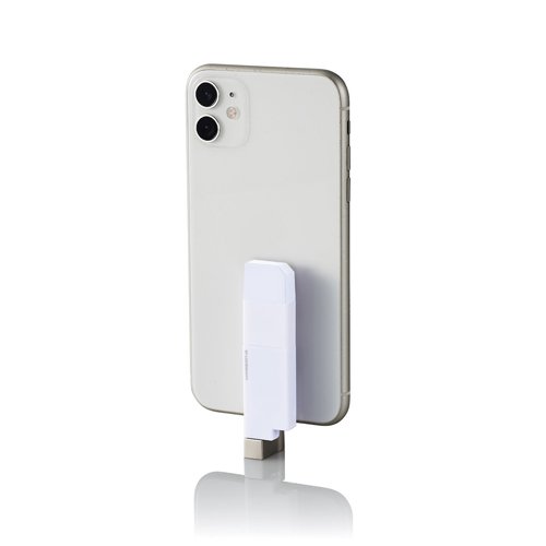エレコム iPhone iPad USBメモリ Apple MFI認証 64GB ホワイト MF-LGU3B064GWH(1個)[情報家電　その他]_4