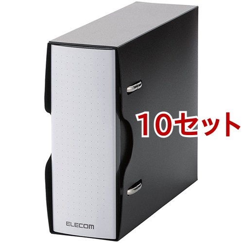 エレコム DVD・CD不織布ケース専用 ファイル CCD-BC02BK(10セット)[DVDメディア]