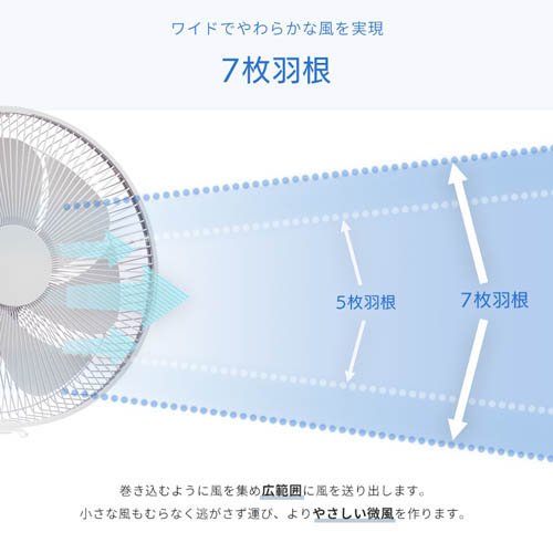 温度センサーリビングDCファン YGT-DH3455GFR(C)(1台)[扇風機]_9