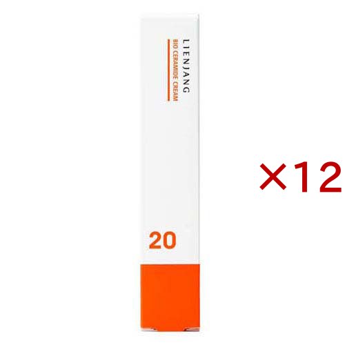 LIENJANG(リエンジャン) バイオセラマイドクリーム20(40ml×12セット)[保湿クリーム]