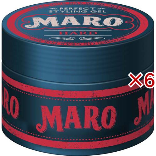 MARO パーフェクトスタイリング ジェル ハード(80g×6セット)[ヘアジェル]