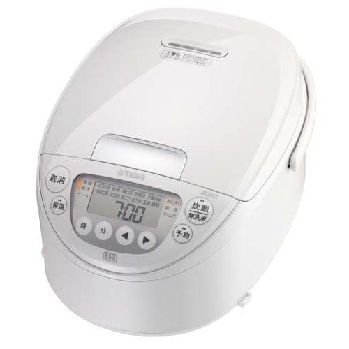 タイガー(TIGER) IHジャー炊飯器 5.5合炊き ピュアホワイトJPW-M100WY(1台)[炊飯器]