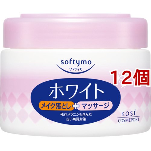 ソフティモ ホワイト コールドクリーム(300g*12個セット)[クレンジングクリーム]