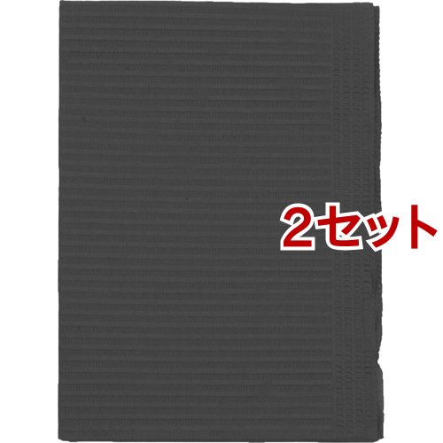 メディコム デンタルエプロン ブラック MJ-8292(500枚入*2セット)[エプロン]の通販は 7,153円