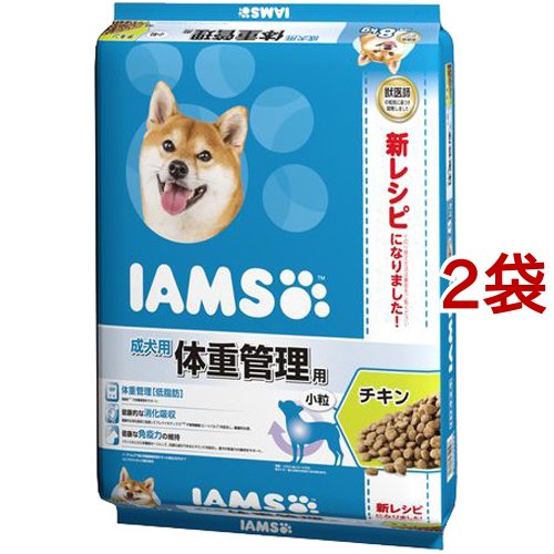 アイムス 成犬用 体重管理用 チキン 小粒(8kg*2コセット)[ドッグフード(ドライフード)]の通販は