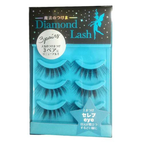 ダイヤモンドラッシュ セレブアイ DL51588(3ペア)[つけまつ毛・アイ