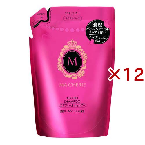 マシェリ エアフィール シャンプー EX つめかえ用 f(380ml×12セット)[シャンプー その他]
