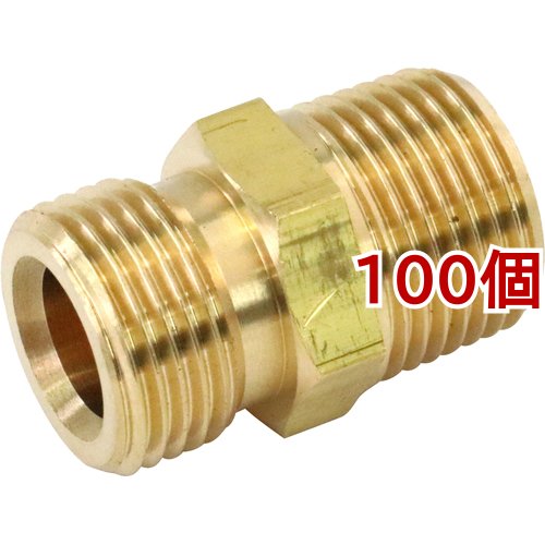 SK11 エア配管継ぎ手 ニップル 3M*3MF HSB-1033 0930(100個セット)[工具]