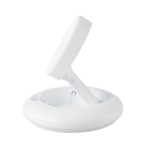 コンパクト ワイヤレス充電器 Qi規格 スマホ 置くだけ充電パッド ホワイト コンパクト ワイヤレス充電器 Qi規格 スマホ 置くだけ充電パッド