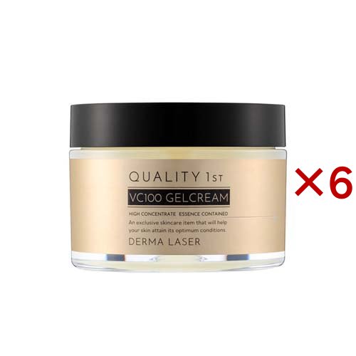 クオリティファースト ダーマレーザー スーパーVC100 ジェルクリーム(80g×6セット)[保湿クリーム]