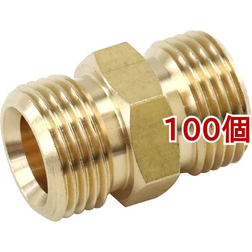 SK11 エア配管継ぎ手 ニップル 3MF*3MF RSB-1033 0970(100個セット)[工具]