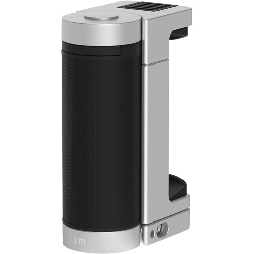 ジャストモバイル スマホ用多機能カメラグリップ ShutterGrip 2 シルバー(1個)[その他]