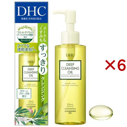 DHC 薬用ディープクレンジングオイル リニューブライト SSL(150ml×6セット)[クレンジングオイル]