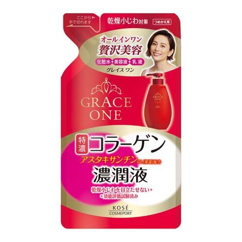 グレイスワン 濃潤液 つめかえ用(200ml*12袋セット)[美容液・乳液入化粧水] グレイスワン 濃潤液 つめかえ用(200ml)[美容液・乳液入化粧水]の通販