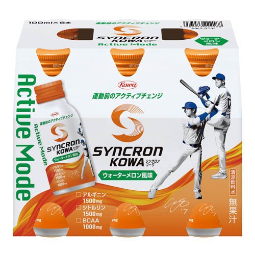 シンクロンコーワ アクティブモード ウォーターメロン風味(100ml×30本)[スポーツドリンク その他]