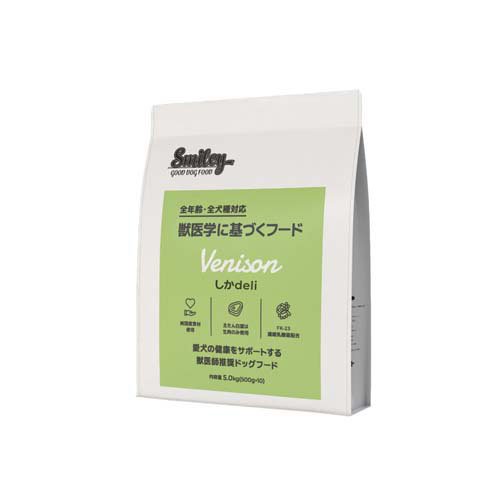 Smiley しか deli(5.0kg)[ドッグフード(ドライフード)]
