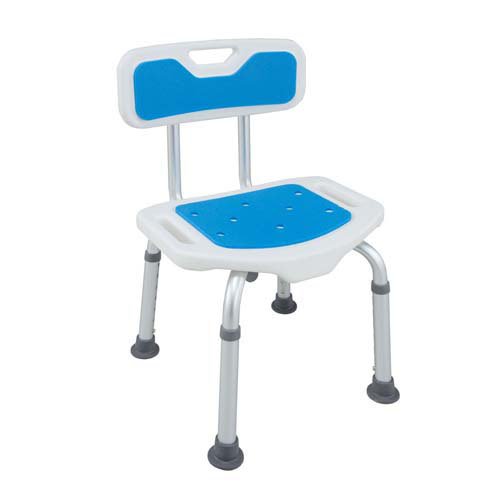 H.W アルミ製シャワーベンチ ブルー 04262(1個)[介護用品 その他]