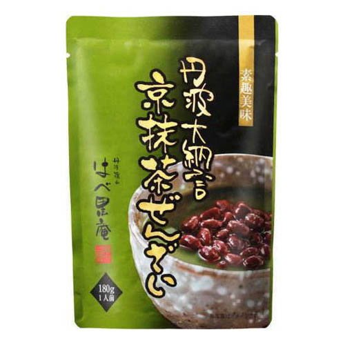 丹波大納言京抹茶ぜんざい(180g×12個)[和菓子]