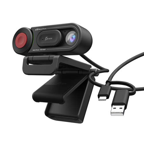 AF／MF切替 書画カメラ機能搭載 USBフルHD Webカメラ JVU250(1個)[情報家電　その他]_1