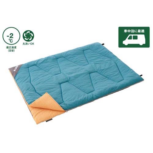 LOGOS ミニバンぴったり寝袋 -2℃ BD(1枚)[シュラフ]