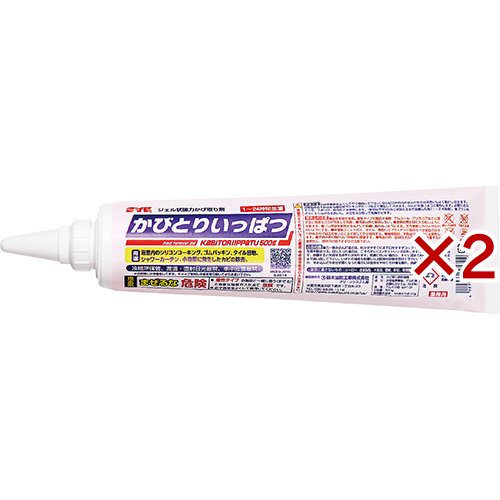 業務用 かびとりいっぱつ(500g×2セット)[お風呂用カビ取り・防カビ剤]