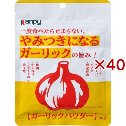 カンピー ガーリックパウダー(40g×40セット)[調味料 その他]