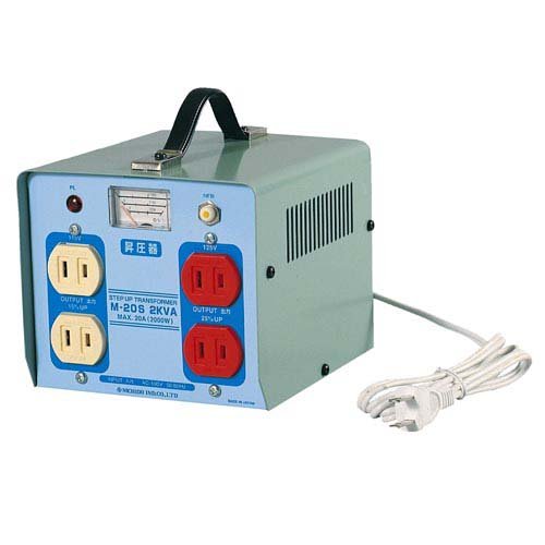 日動 昇圧器 M-20S(1個)[工具]の通販は 15,003円