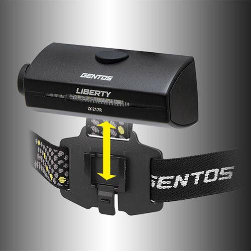 ジェントス LEDヘッドライト LIBERTYシリーズ 700ルーメン LY-217R(1個)[アウトドアライト]_3