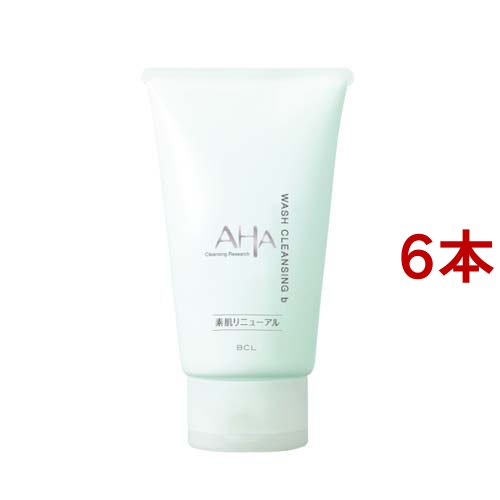 AHA クレンジングリサーチ ウォッシュクレンジング b(120g*6本セット)[洗顔フォーム]