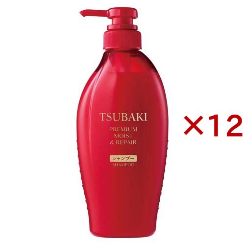 TSUBAKI プレミアム モイスト＆リペア シャンプー(450mL×12セット)[シャンプー その他]