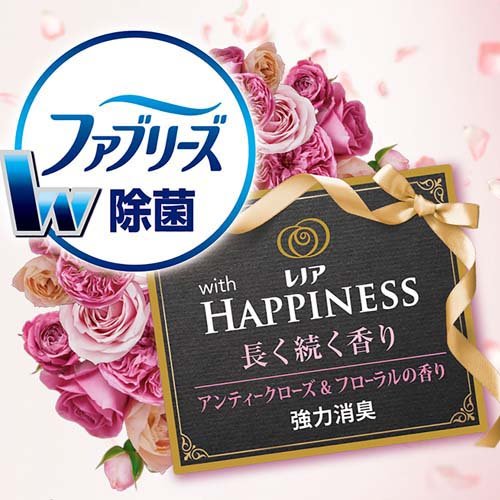 ファブリーズwithレノアハピネス アンティークローズ フローラルの香り 370ml 消臭 除菌スプレー の通販はau Pay マーケット 爽快ドラッグ