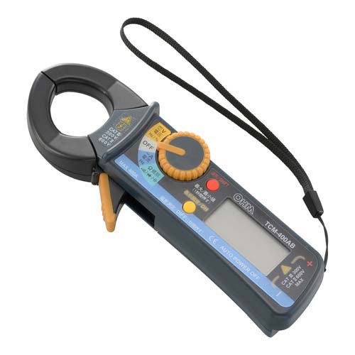デジタルクランプメーターTCM-400AB(1個)[充電器・バッテリー類]